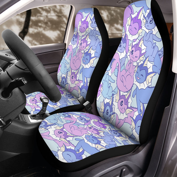 baby espeon with vaporeon Car Seat Covers