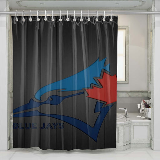 blue jays 2 shower curtains