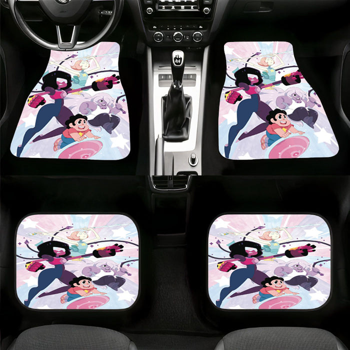 attack garnet and friend steven universe Car floor mats Universal fit