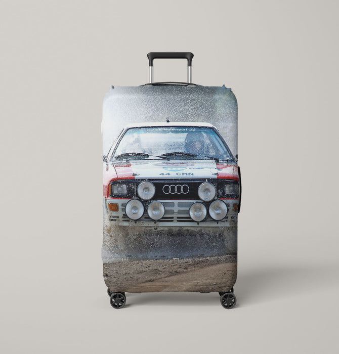 audi join the offroad car racing Luggage Covers | Suitcase