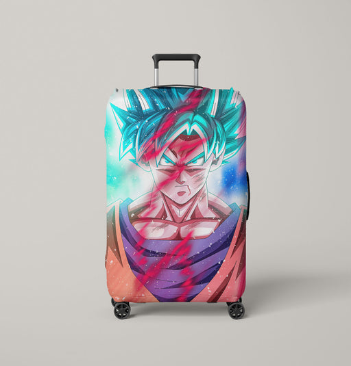 aurora dragon ball goku Luggage Covers | Suitcase