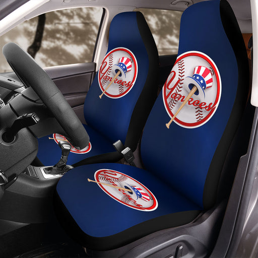 blue yankees Car Seat Covers