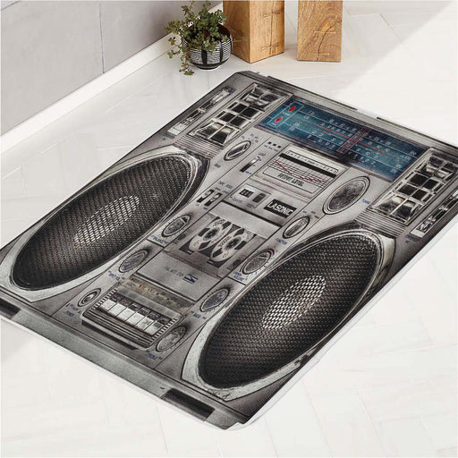 Boombox (reels) bath rugs