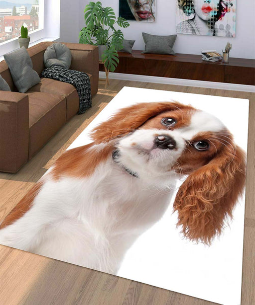 baby dog so cute Living room carpet rugs