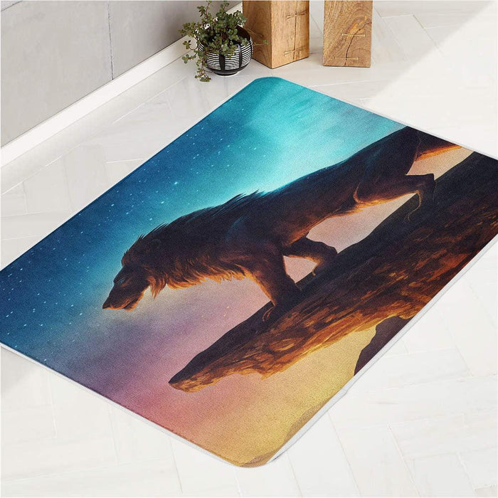 aurora the lion king landscape live action bath rugs