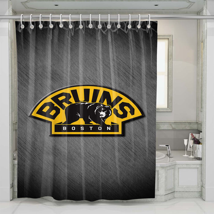 boston bruins 08 shower curtains