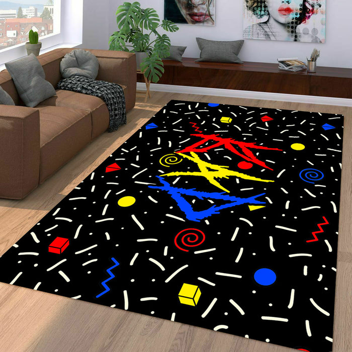 bad pop culture 90s Living room carpet rugs