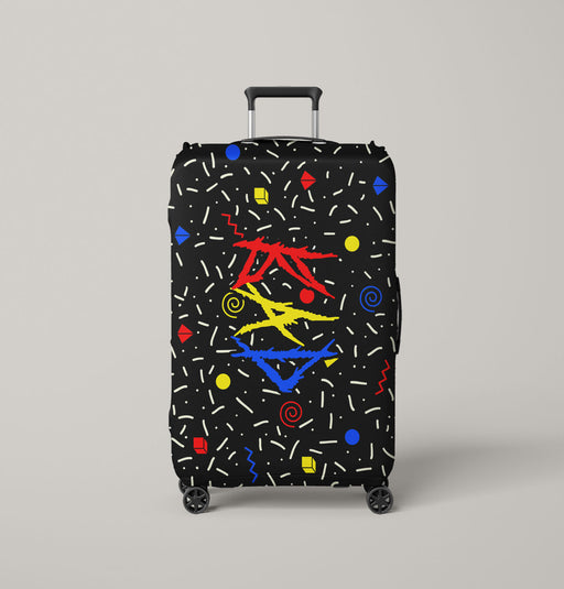 bad pop culture 90s Luggage Cover | suitcase