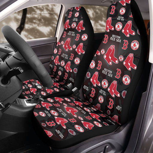 boston red sox 4 Car Seat Covers