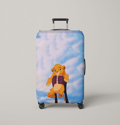 baby simba become a lion king Luggage Covers | Suitcase