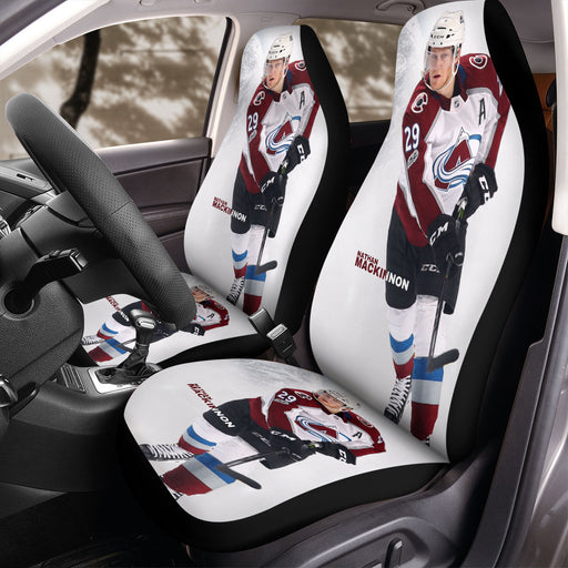 avalanche player steven mackinnon Car Seat Covers