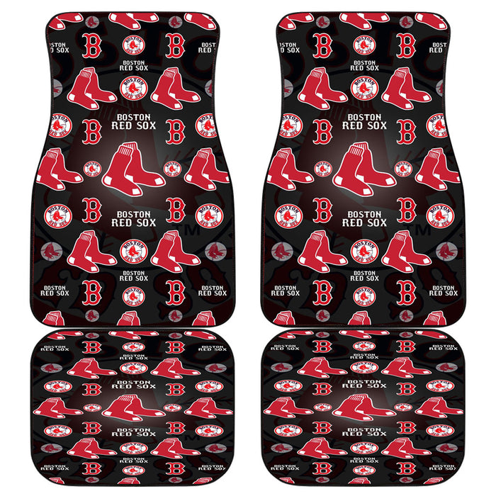 boston red sox 4 Car floor mats Universal fit