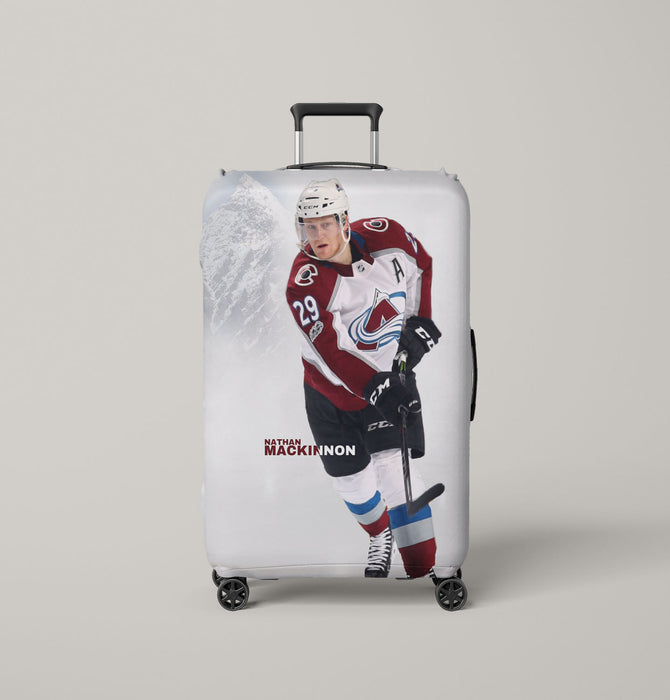 avalanche player steven mackinnon Luggage Covers | Suitcase