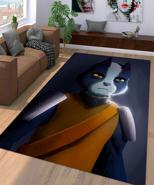 avocato cat final space Living room carpet rugs