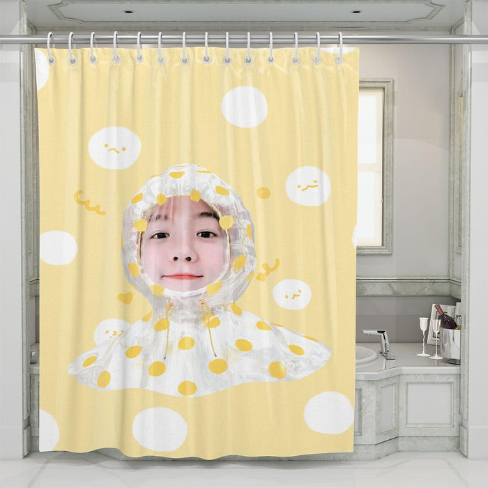 baekhyun singer member exo shower curtains