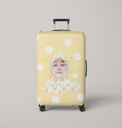 baekhyun singer member exo Luggage Cover | suitcase
