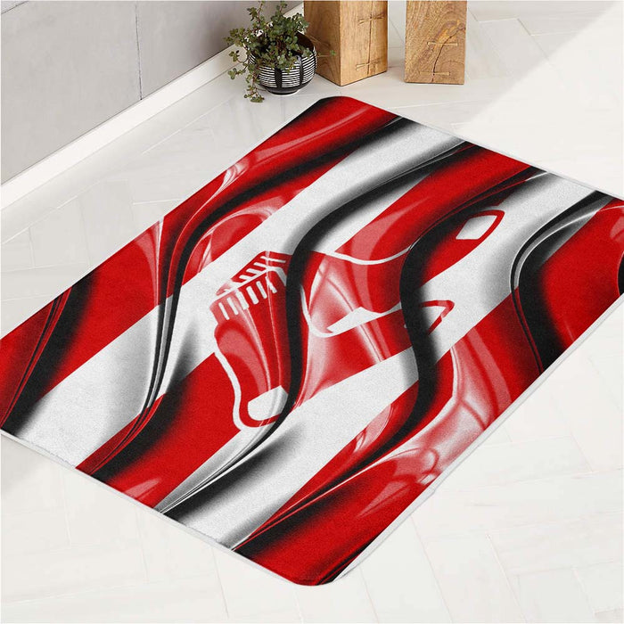 Boston Red Sox flag waves bath rugs