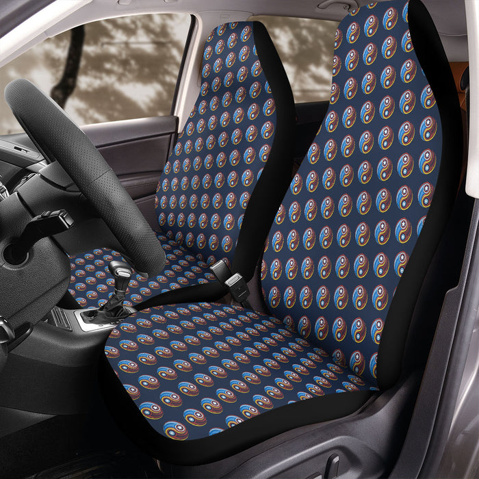 ball captain america and tony stark Car Seat Covers