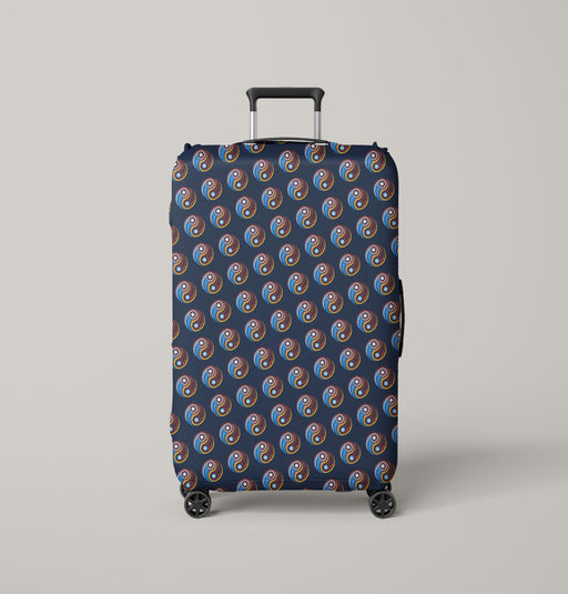 ball captain america and tony stark Luggage Cover | suitcase