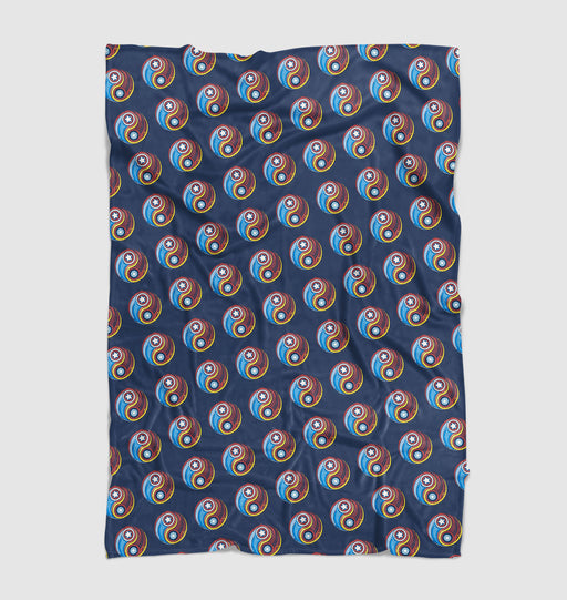 ball captain america and tony stark Ultra soft fleece blanket