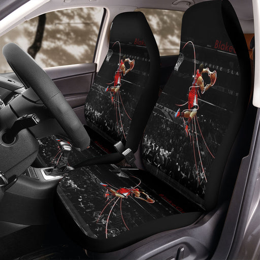 awesome action nba player Car Seat Covers