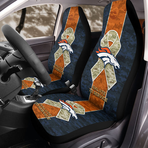 Broncos army Car Seat Covers