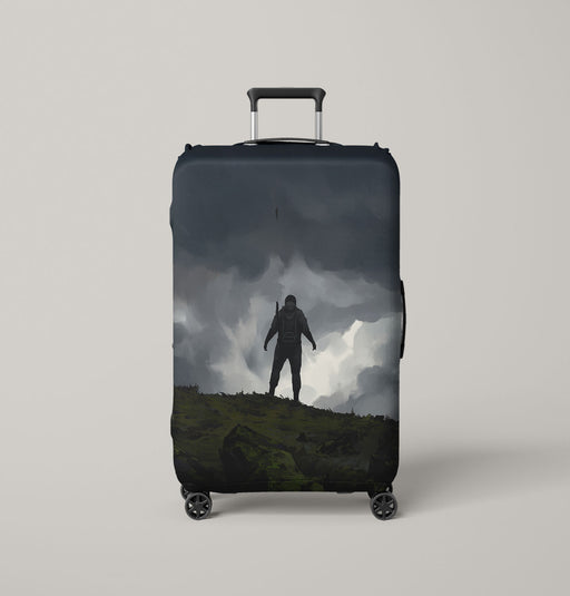 bad cloud concept death stranding Luggage Covers | Suitcase