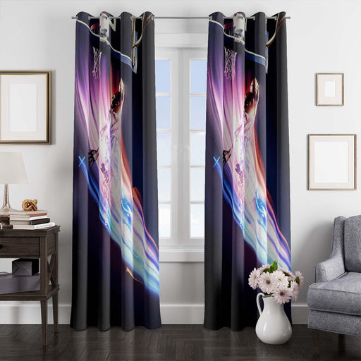 awesome basketball slam dunk nba window Curtain