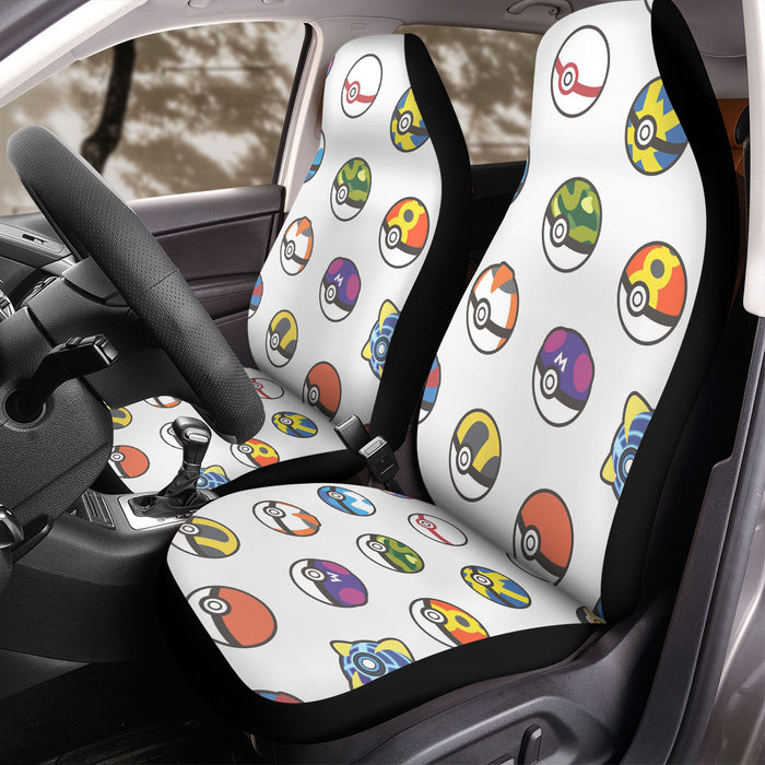 ball monsters pokemon Car Seat Covers