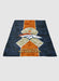 Broncos army soft fleece blanket