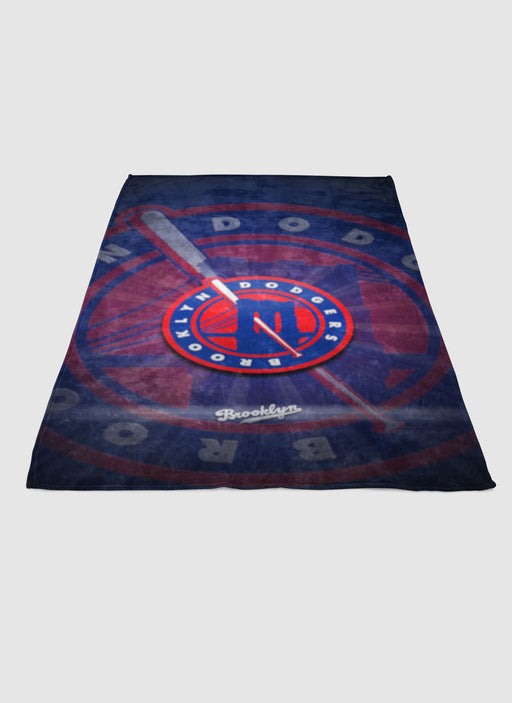 Brooklyn Dodgers 02 soft fleece blanket