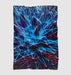 ball vaporwave neon light Ultra soft fleece blanket