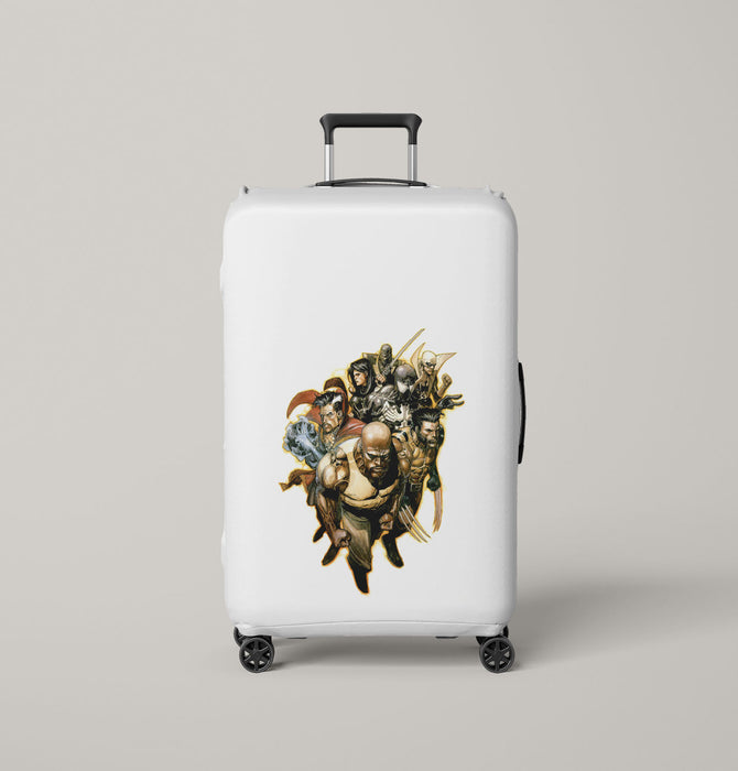 bad marvel with iron fist Luggage Covers | Suitcase