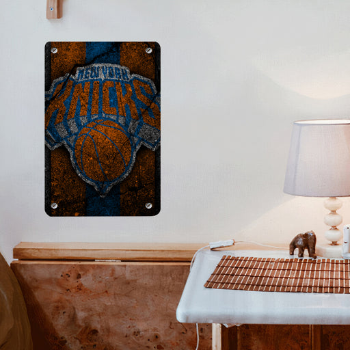 bad logo new york knicks Poster Metal print wall art