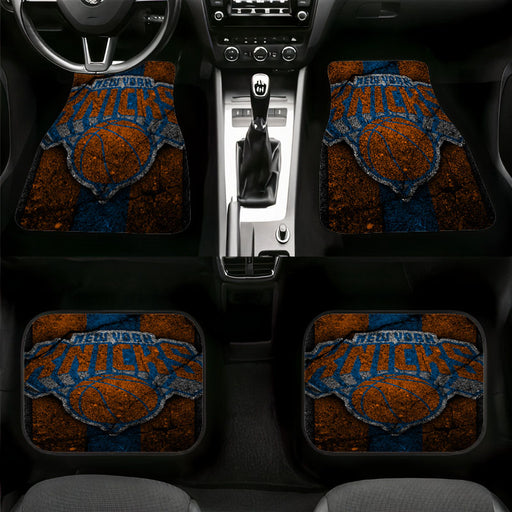 bad logo new york knicks Car floor mats Universal fit