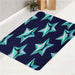 balloon star shapes hologram bath rugs