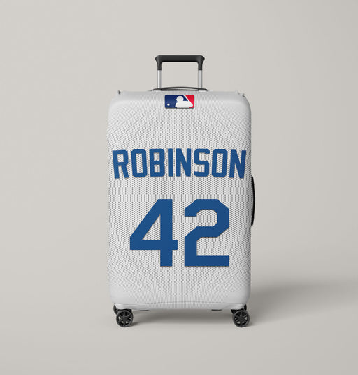 brooklyn dodgers robinson Luggage Cover | suitcase