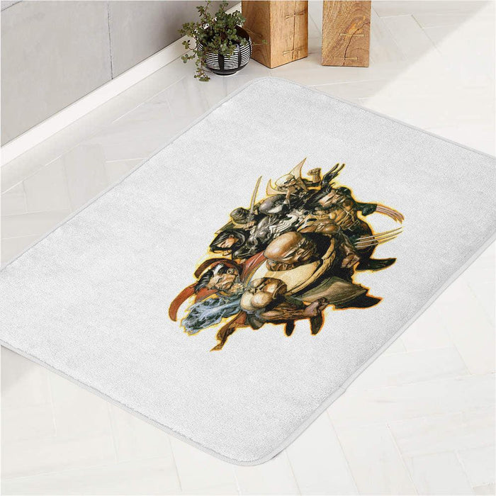 bad marvel with iron fist bath rugs