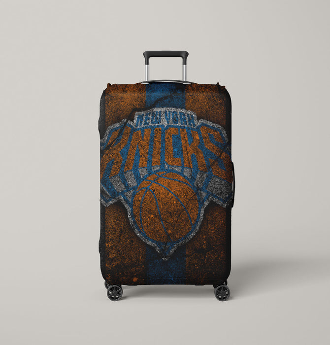 bad logo new york knicks Luggage Covers | Suitcase