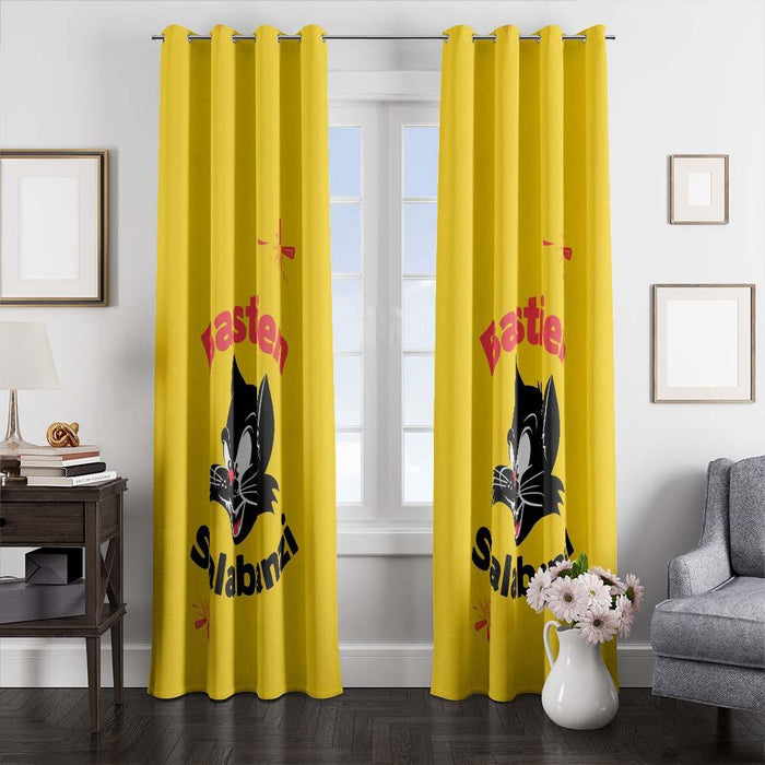 bastein salabanzi tom and jerry window curtains