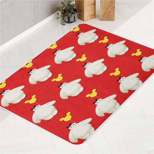 baloon and baymax big hero 6 bath rugs