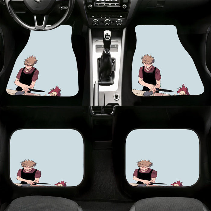 bakugo become a good boy Car floor mats Universal fit