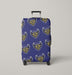baltimore ravens logo pattern Luggage Cover | suitcase