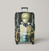 badass genos one punch man Luggage Covers | Suitcase