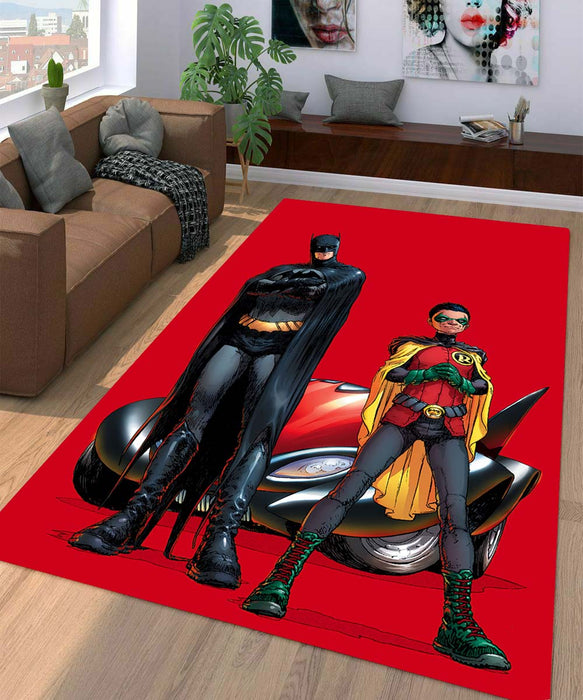 batman and robin Living room carpet rugs