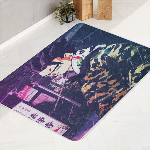 badboy dragon ball bathing ape bath rugs