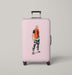 bald streetwear hypebeast anime evangelion Luggage Covers | Suitcase