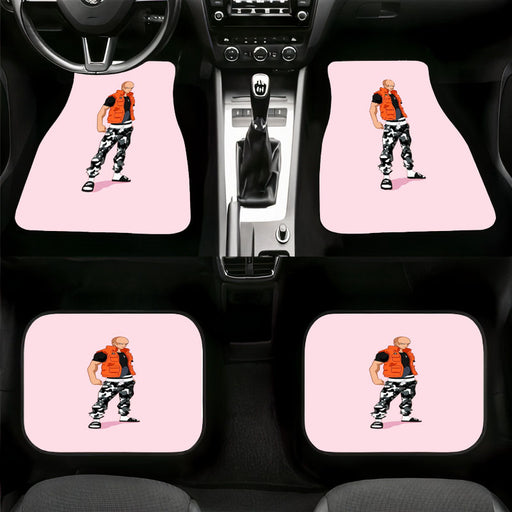 bald streetwear hypebeast anime evangelion Car floor mats Universal fit