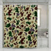 bape pattern army hypebeast shower curtains