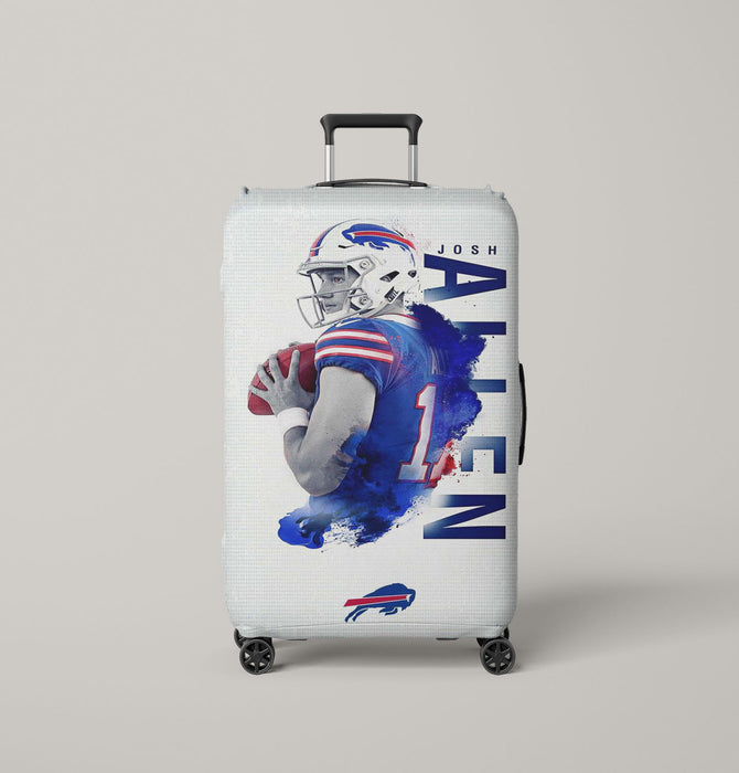 buffalo bills josh allen Luggage Cover | suitcase